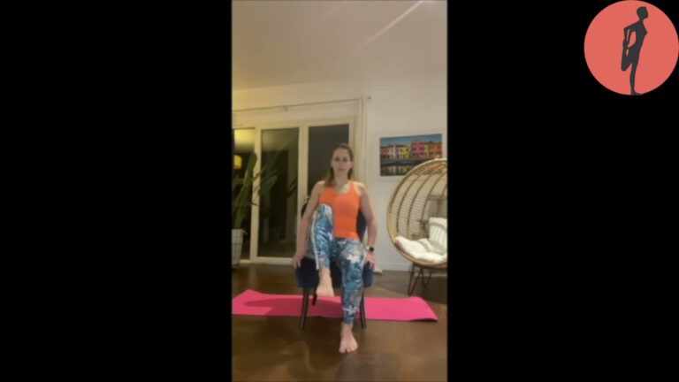 Chaise Équilibrée : Séance de Renforcement avec une Chaise – Tout Niveau 💺💪