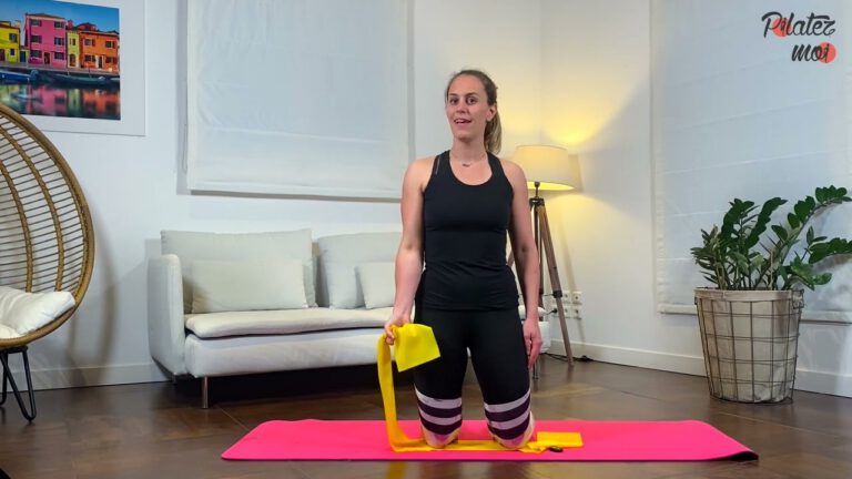 🤰Équilibre & Souplesse : Pilates avec Élastique pour Femme Enceinte 🌸🤰