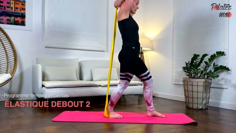 🤰Vitalité Prénatale : Pilates avec Élastique pour Nouveau Trimestre 🌈🤰