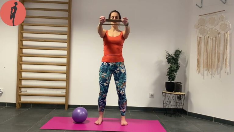 Force et Souplesse : Séance Pilates avec Élastiques Loops et Ballon Paille 💪🌀