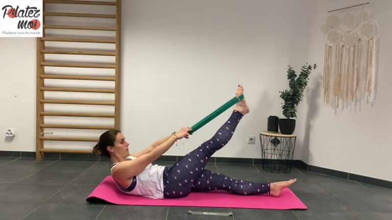 🌟Force Élastique: Séance Pilates avec Élastique Loops 💪🔄