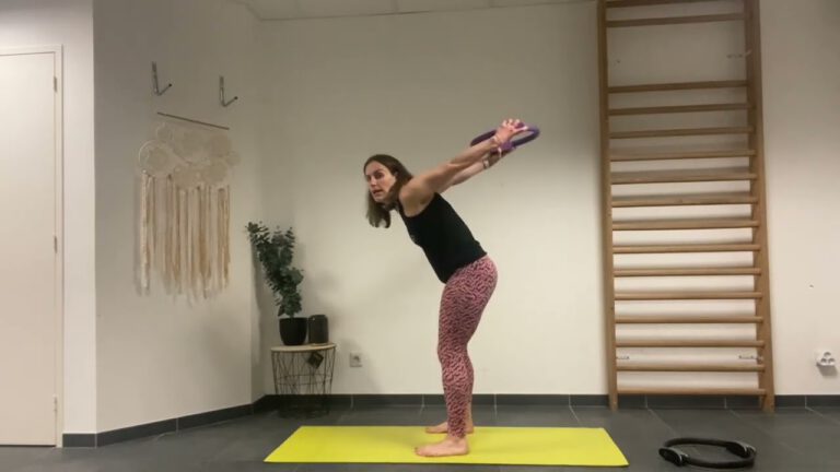 🌟 Harmonie Respiratoire: Cours Pilates avec Cerceau » 💨💪