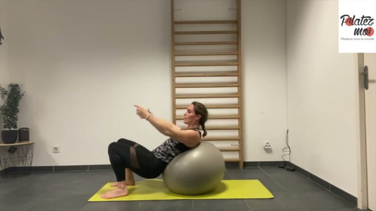 🌟 Harmonie Globale: Pilates Corps Entier avec Swiss Ball 🌐💪