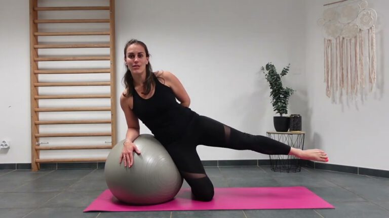 🌟 Douce Vitalité: Pilates Prénatal avec Gros Ballon au 1er Trimestre 🌈🤰