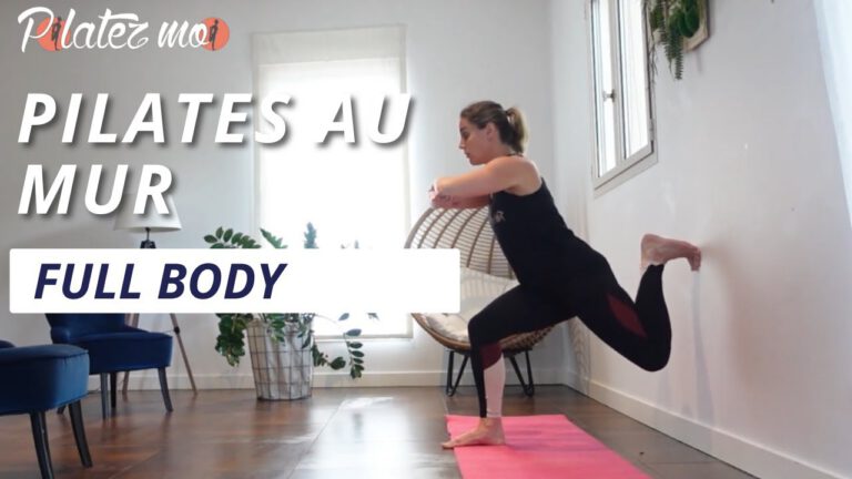 🌟 Titre de la Vidéo : « Pilates Mur: Renforcez votre Corps avec le Soutien Vertical! » 💪🏡