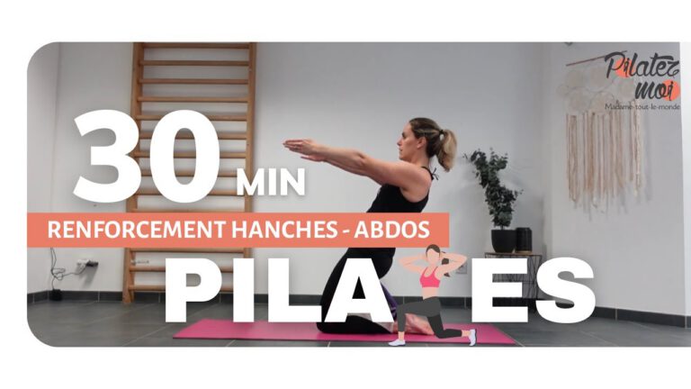 🌟Pilates Sans Équipement: Hanches Souples, Abdos Forts!💪🕺